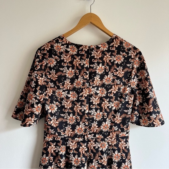 Acler Tippet Dress in Midnight Wallpaper - Picture 13 of 16